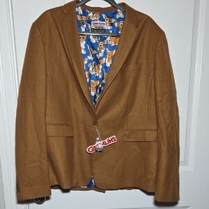 Funwear Germlins Tan Blazer for Women Size 20